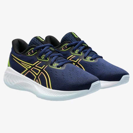 Asics Gel Cumulus 26 GS in Blue/Yellow