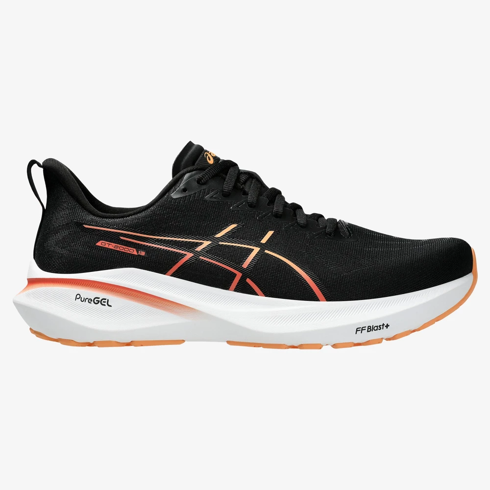 Asics GT-2000 13 in Black/Orange