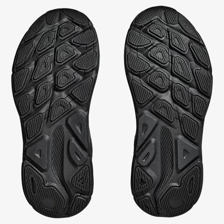 Hoka Clifton 9 in Black/Black