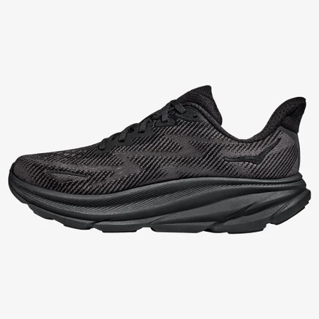 Hoka Clifton 9 in Black/Black