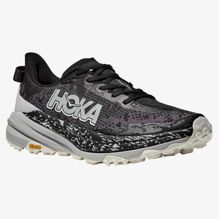 Hoka Speedgoat 6 in Black/White
