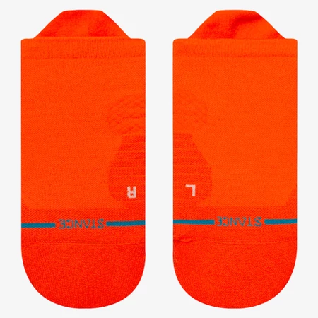 Stance Run Light Tab Socks in Orange
