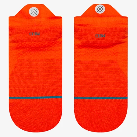 Stance Run Light Tab Socks in Orange