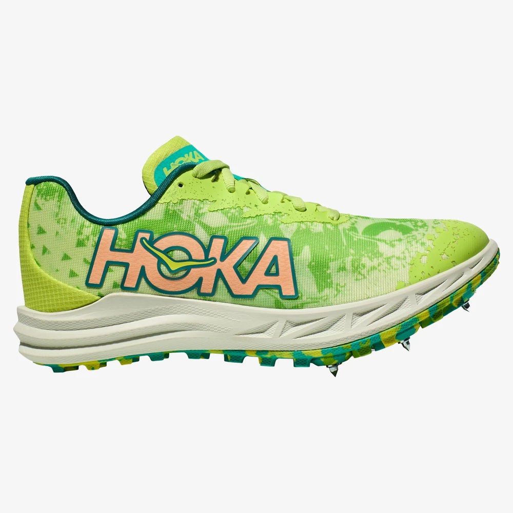 Hoka Crescendo XC in Lettuce/Electric Lime 