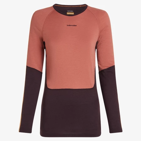 Icebreaker 200 Sonebula Baselayer in Cedar Wood