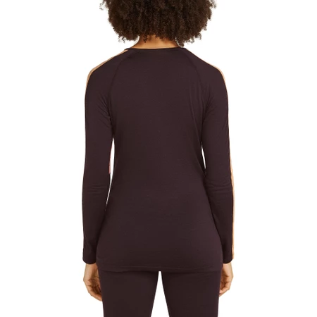 Icebreaker 200 Sonebula Baselayer in Cedar Wood