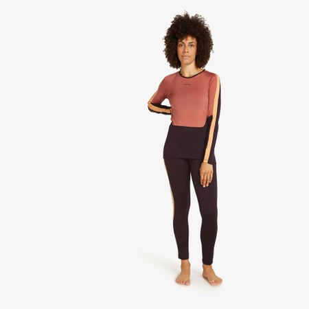 Icebreaker 200 Sonebula Baselayer in Cedar Wood