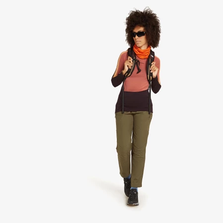 Icebreaker 200 Sonebula Baselayer in Cedar Wood