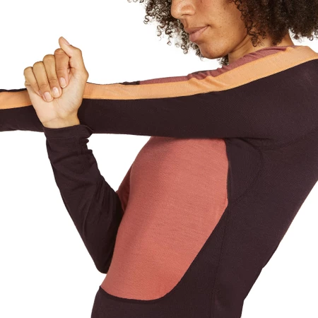 Icebreaker 200 Sonebula Baselayer in Cedar Wood