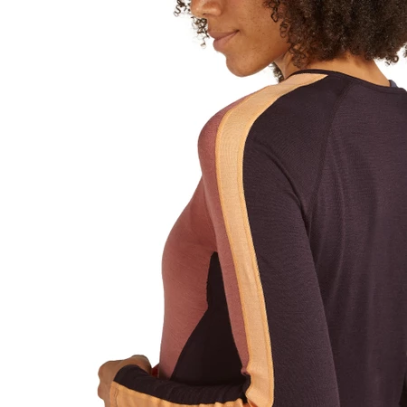 Icebreaker 200 Sonebula Baselayer in Cedar Wood