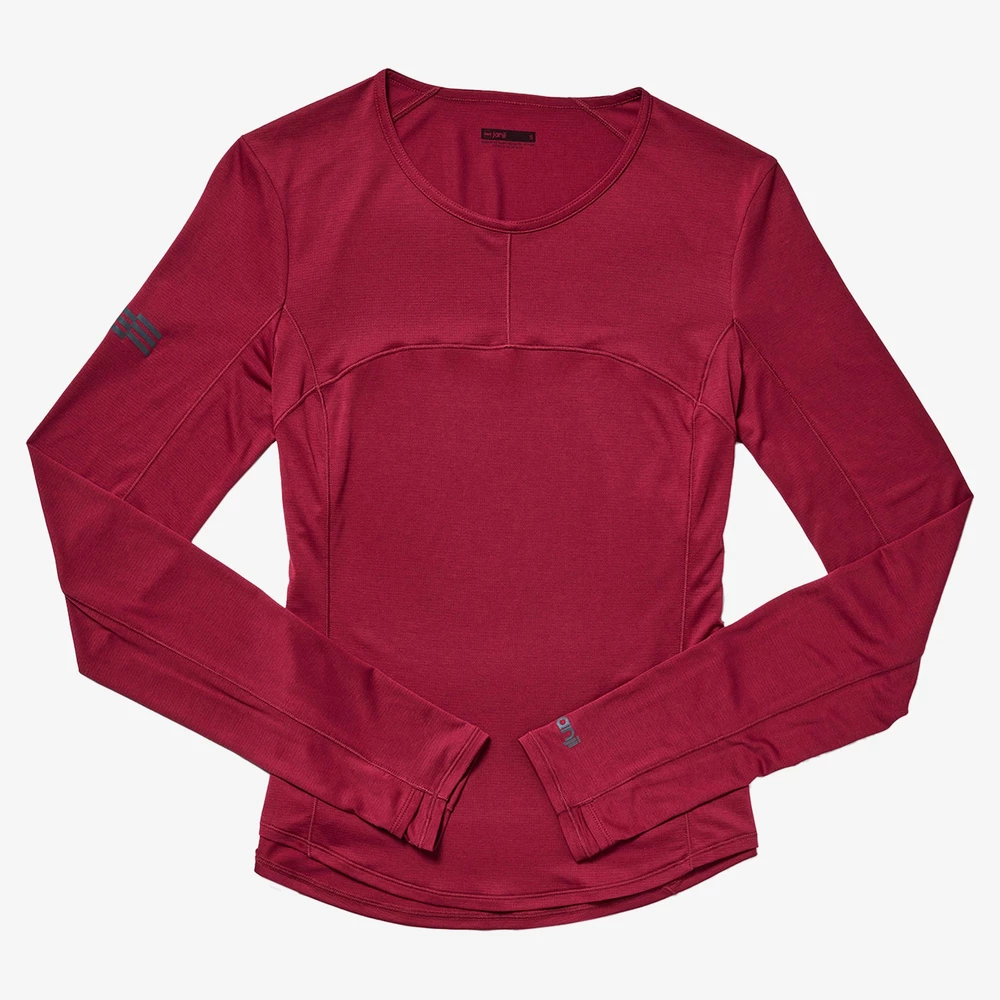 Janji Run All Day Tech Long Sleeve in Spice