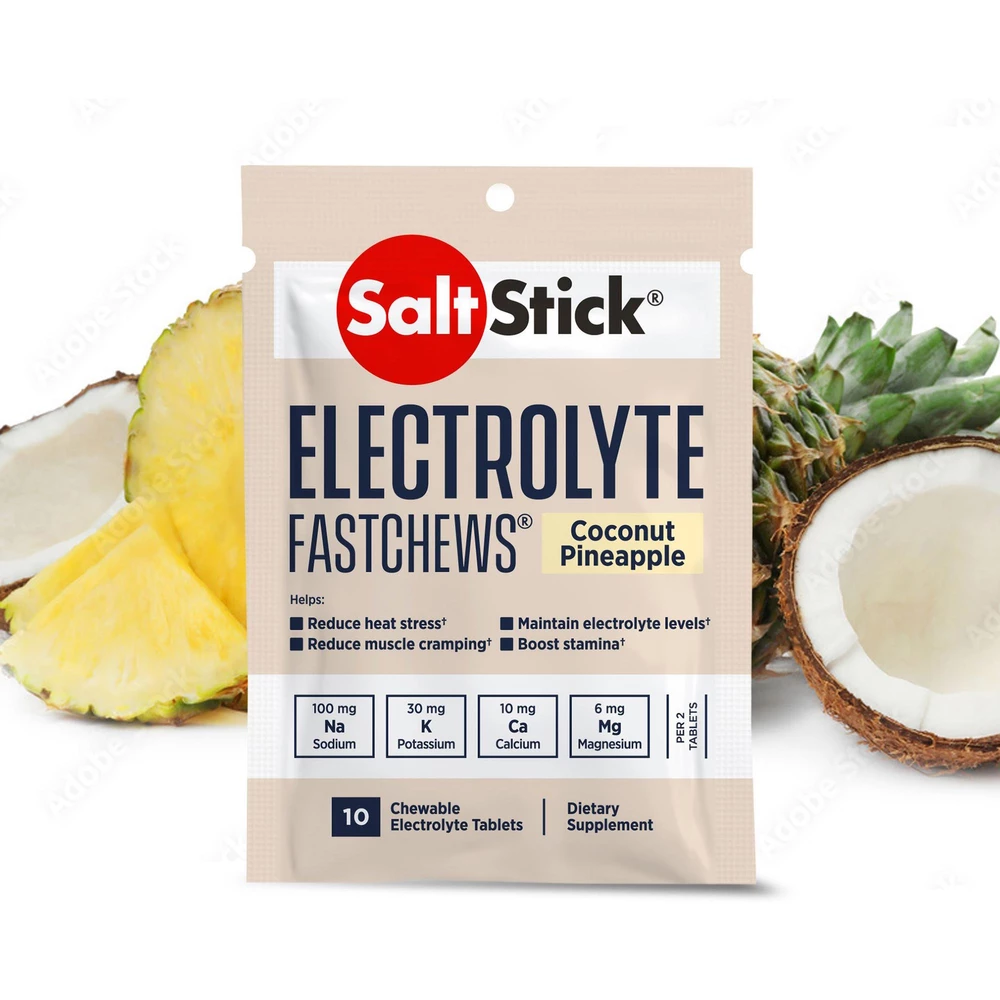 SaltStick Fastchews in Pineapple & Coconut