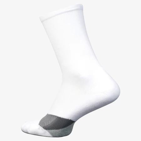 Feetures Elite Light Cushion Mini-Crew in White