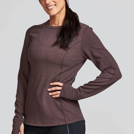 Janji Waffleloft Long Sleeve in Loam