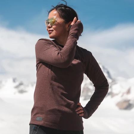 Janji Waffleloft Long Sleeve in Loam