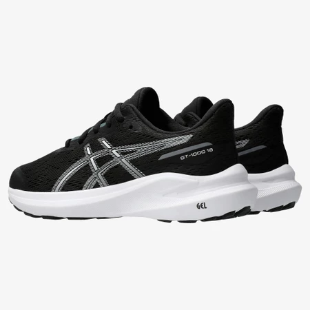 Asics GT-1000 13 GS in Black/White