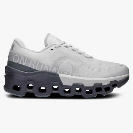 On Cloudmonster 2 in White/Grey
