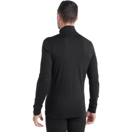 Icebreaker 200 Oasis Half Zip Top in Black