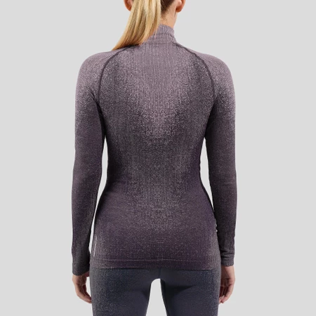 Odlo Blackcomb Half Zip Baselayer in Grey Ridge