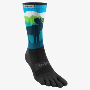 Injinji Trail Midweight Crew Toe Socks