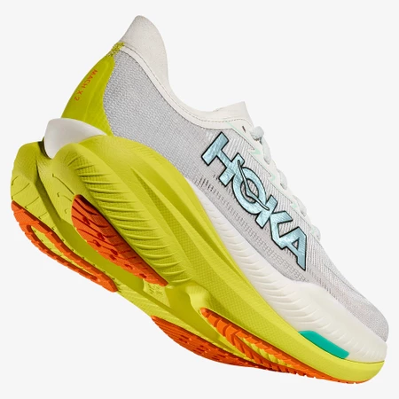 Hoka Mach X 2 in Grey/Yellow