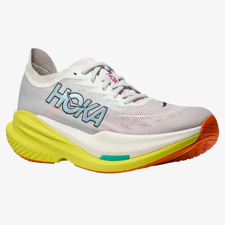 Hoka Mach X 2 in Grey/Yellow