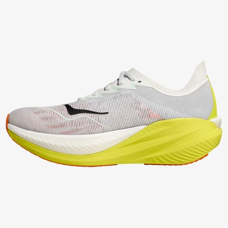 Hoka Mach X 2 in Grey/Yellow
