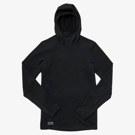 Janji Rover Merino Hoodie in Black