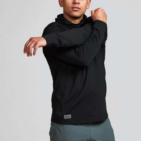 Janji Rover Merino Hoodie in Black