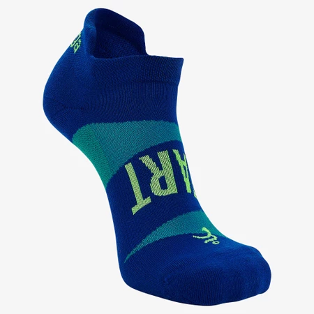Balega Grit & Grace No-Show Socks in Blue/Lime