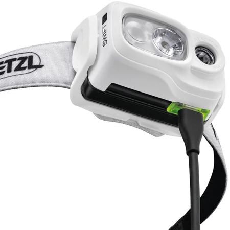 Petzl Swift RL 1100 Headtorch in White