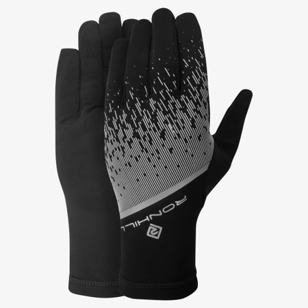 Ronhill Reflect Gloves in Black/Reflect