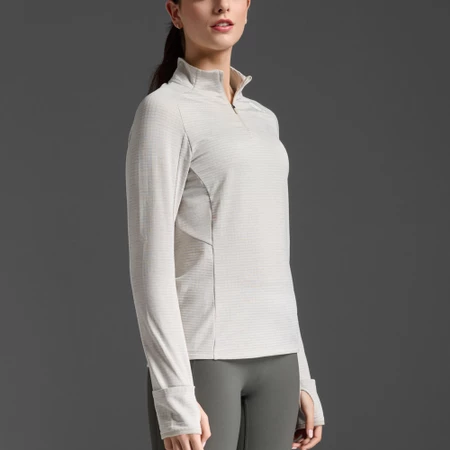 2XU Ignition Half Zip Top in Moon Reflective