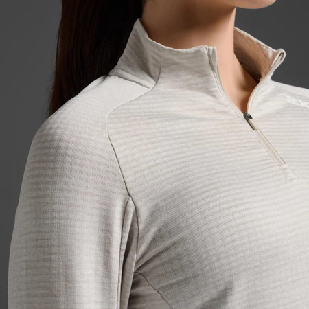 2XU Ignition Half Zip Top in Moon Reflective