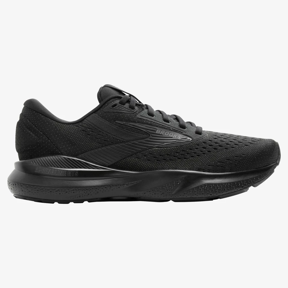 Brooks Adrenaline GTS 24 2E Wide in Black/Black