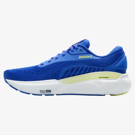 Brooks Adrenaline GTS 24 2E Wide in Cobalt/Yellow