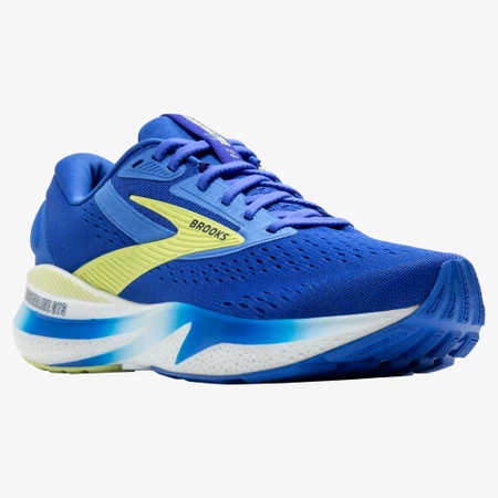 Brooks Adrenaline GTS 24 2E Wide in Cobalt/Yellow