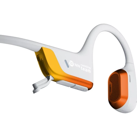 Shokz OpenRun Pro 2 Headphones in White/Orange