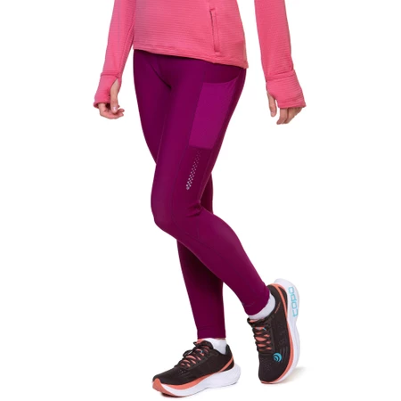 Ronhill Tech Winter Tights in Dark Blackcurrant