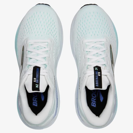 Brooks Adrenaline GTS 24 in White/Limpet Shell