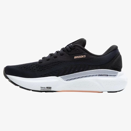 Brooks Adrenaline GTS 24 in Black/Peach