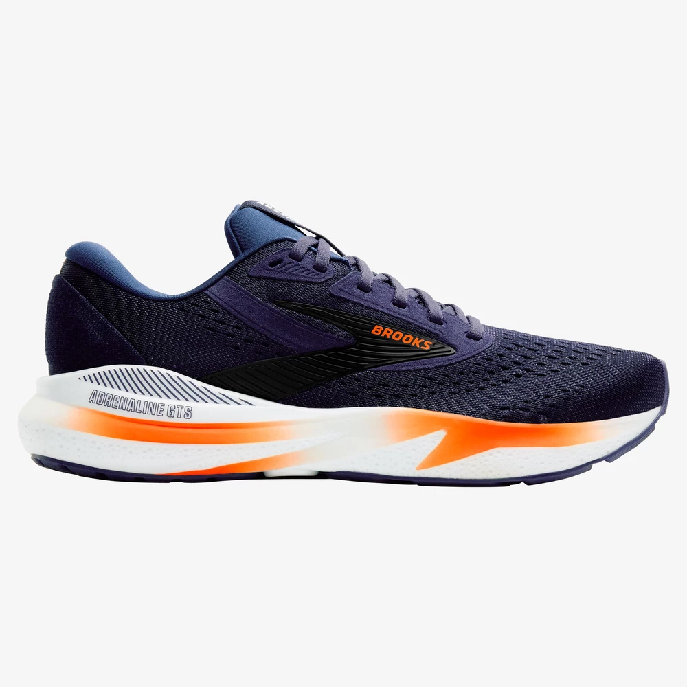 Brooks Adrenaline GTS 24 in Peacoat/Orange
