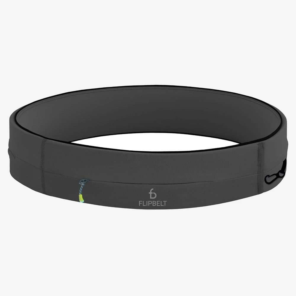FlipBelt Zipper in Carbon Grey
