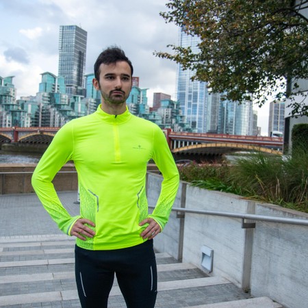 RONHILL  Tech Reflect Thermal 1/2 Zip Top