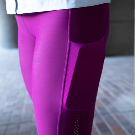 Ronhill Tech Winter Tights in Dark Blackcurrant