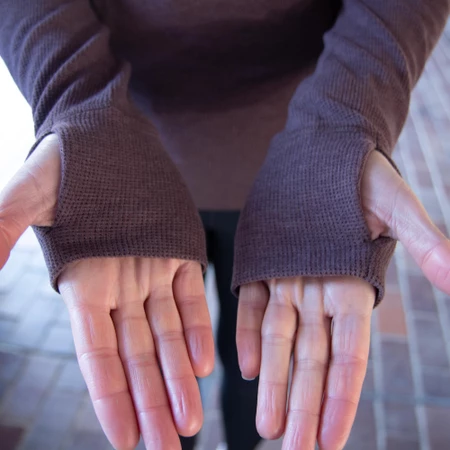 Janji Waffleloft Long Sleeve in Loam