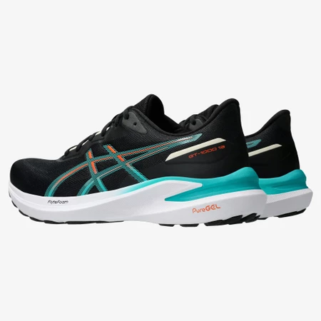 Asics GT-1000 13 in Black/Teal