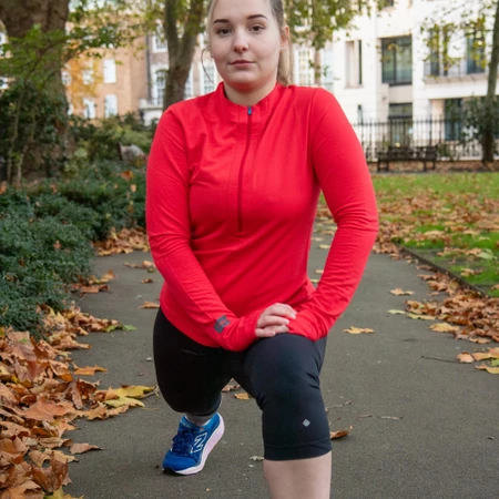 Janji Rover Merino Half Zip in Nova