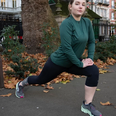 Pressio Recon 1/4 Zip Top in Jade