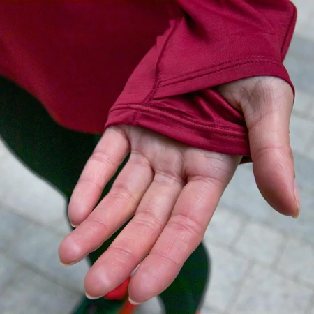 Janji Run All Day Tech Long Sleeve in Spice